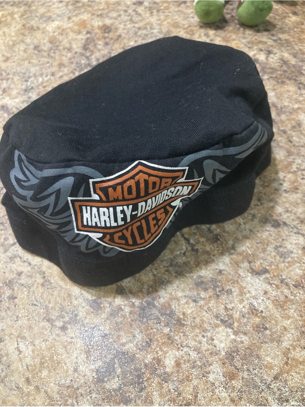 Harley Davidson toddler or child beanie hat 🖤🧡
